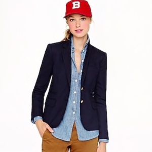 J. Crew Navy Blue Schoolboy Blazer